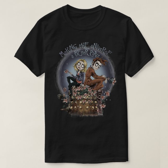 Camiseta Fazer O Universo Um Lugar Melhor (Frente do Design)