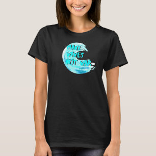 Camiseta Fazer Ondas Não Guerra
