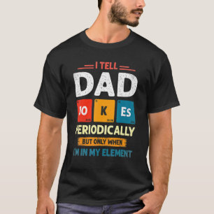 Camiseta Fazer Piadas de Pai Periodicamente Loa de Piada de