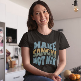 Camiseta Fazer Sangak Não Guerra | Naan Sangak