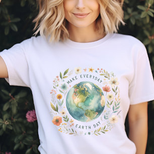 Camiseta Fazer Todos os Dias o Dia da Terra
