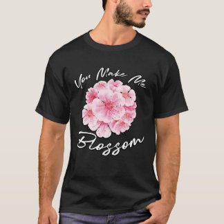 Camiseta Fazes-Me Um Floral De Flor Florista
