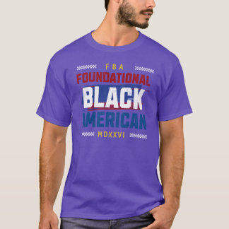 Camiseta FBA Legacy Design Fundamentos Black Americans Cul