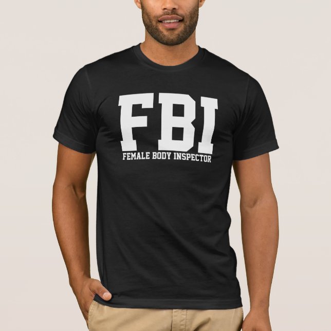 CAMISETA FBI (Frente)