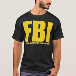 Camiseta FBI, Departamento Federal de Investigação e Suor C