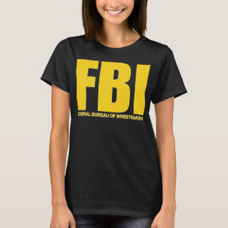 Camiseta FBI, Departamento Federal de Investigação e Suor C