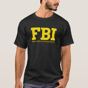 CAMISETA FBI FEDERAL BUREAU OF INVESTIGATION