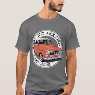 Camiseta FC Holden - sedan da estação - vermelho & branco