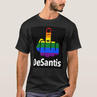 Camiseta FCK Desantis - Censurado com Dedo Médio
