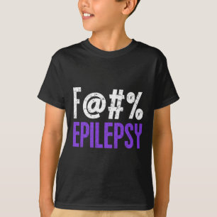Camiseta Fck Epilepsy Awarness Mês Briso Roxo