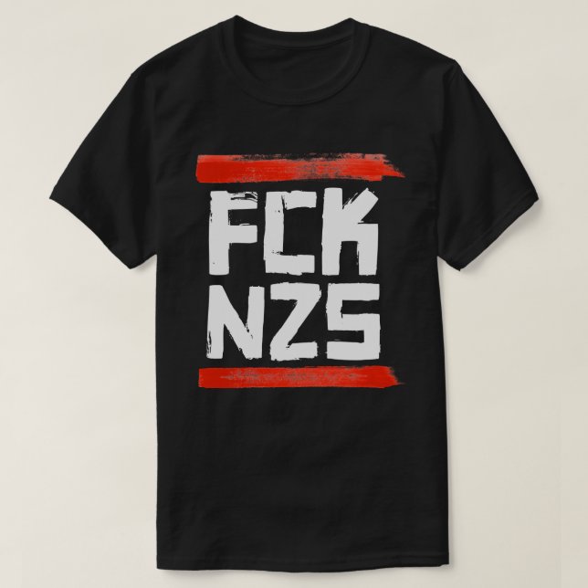 CAMISETA FCK NZS (Frente do Design)