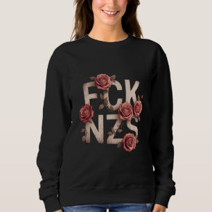 Camiseta FCK NZS Floral Contra a Direita Sem Nazistas Lgbtq