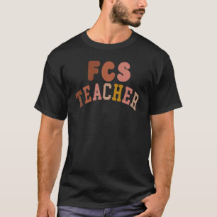 Camiseta FCS Family & Consumer Sciences professor retro fon