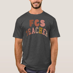 Camiseta FCS Family & Consumer Sciences professor retro fon
