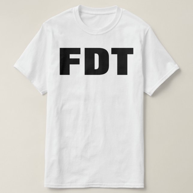 CAMISETA FDT (Frente do Design)