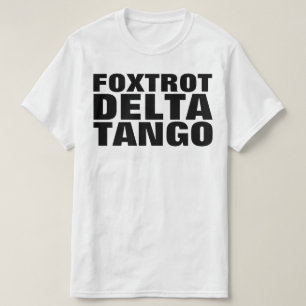 CAMISETA FDT FOXTROT DELTA TANGO