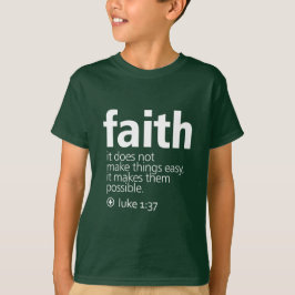 Camiseta Fé