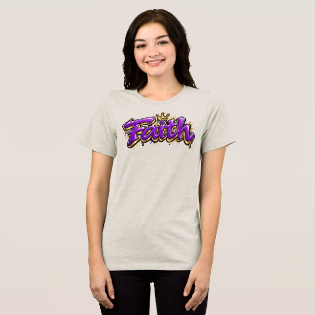 Camiseta Fé  (Frente Completa)