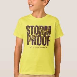 Camiseta Fé à Prova de Tempestade Crentes Bíblia Sagrada Am