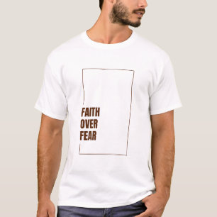 CAMISETA FÉ ACIMA DO MEDO
