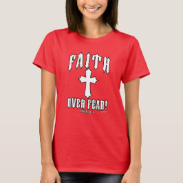Camiseta Fé Acima do Medo Salmo 56:3