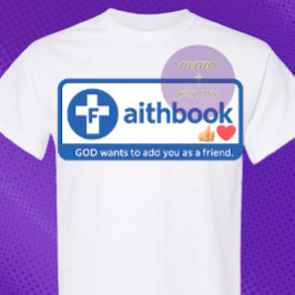 Camiseta Fé - Amigo - Cristão