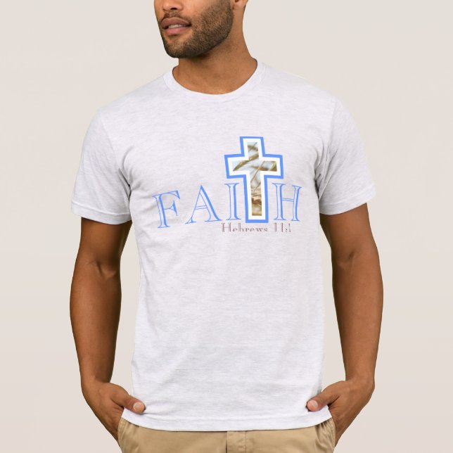 Camiseta Fé com chá de cruz de trigo (Frente)