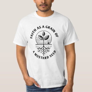 Camiseta Fé como uma semente de mostarda - Montanhas em mov