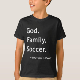 Camiseta Fé Cristã Cristianismo Deus Família Futebol