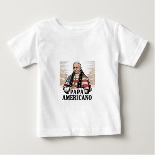 Camiseta Fé Cristã da Igreja Católica do Papa Leão American