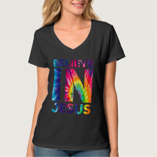 Camiseta Fé Cristã Em Cristo Acredite Em Jesus Bíblia V