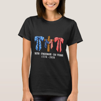 Camiseta Fé Cristã Jesus Liberdade 250 Anos América