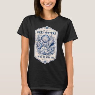 Camiseta Fé Cristã Versículo Bíblico Religioso Costeiro