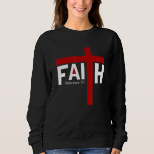 Camiseta Fé Cruz Pregos Hebreus 11 1 Fé Cristã 2