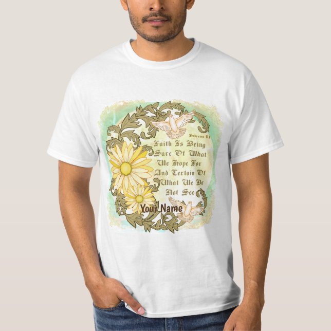 Camiseta Fé Daisy  (Frente)