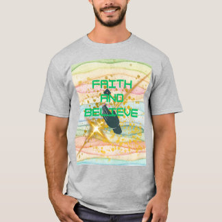 CAMISETA FÉ E ACREDITE