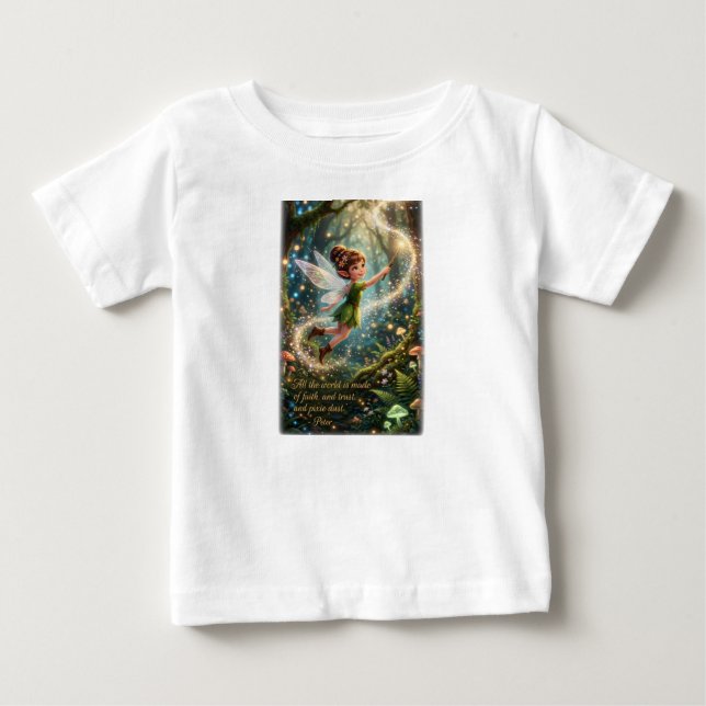Camiseta Fé e confiança e Poeira de Fada -  (Frente)