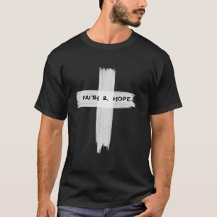 Camiseta Fé e Espero que Jesus cruze