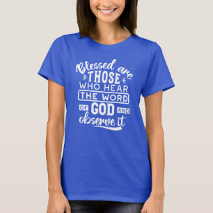 Camiseta Fé e Obediência – Escritura Inspiradora