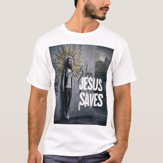 Camiseta Fé em Ação: Jesus salva