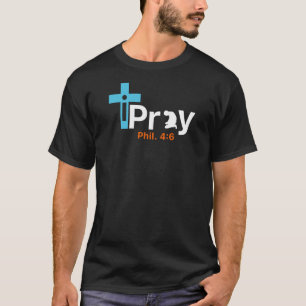 Camiseta Fé em ação. Uma oração de cada vez