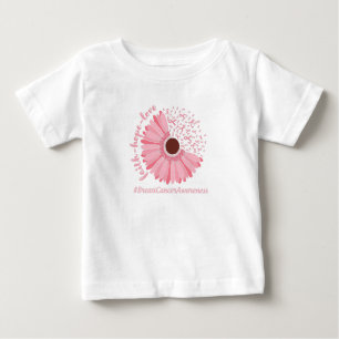 Camiseta Fé, Esperança, Amor - Consciência do Cancer da Mam