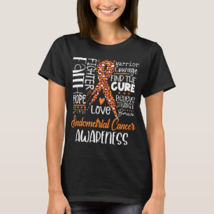 Camiseta Fé Esperança Amor Cure Conscientização do Câncer E
