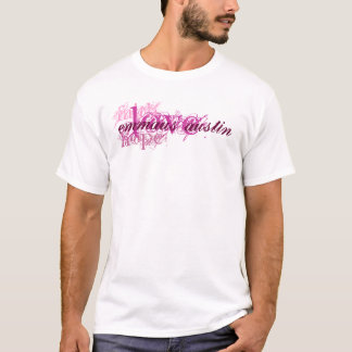 Camiseta Fé, Esperança, Amor - Roxo