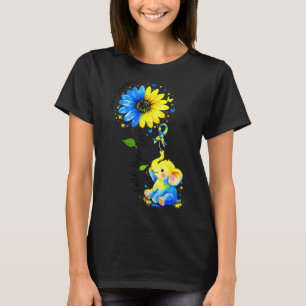 Camiseta Fé esperança amor t21 conscientização síndrome de