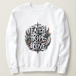 Camiseta Fé, Esperança e Amor