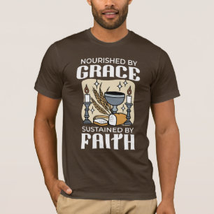 Camiseta Fé Espiritual e Graça – Cristão Edificante