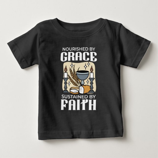 Camiseta Fé Espiritual e Graça – Cristão Edificante (Frente)