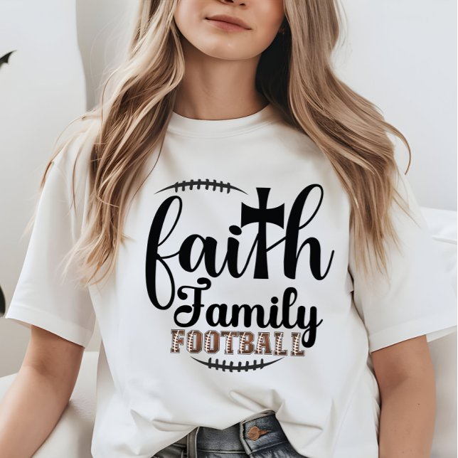 Camiseta Fé, Família e Futebol, Estação de Jogos (Criador carregado)