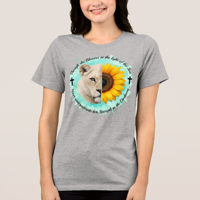 Camiseta Fé & Força (Frente)